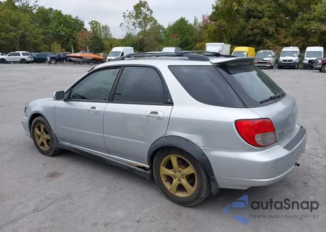 2003 Subaru Impreza Wrx from USA, damaged, VIN JF1GG29603G804989